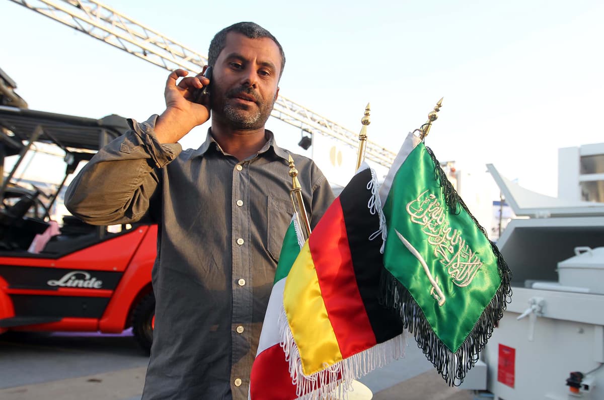 قصة مصورة : انطلاق فعاليات معرض "البناء السعودي 2014"