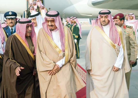 ولي العهد يصل الرياض قادما من أستراليا