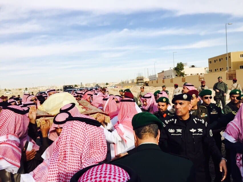 السعودية تواري خادم الحرمين الشريفين الملك عبدالله بن عبد العزيز الثرى في مقبرة العود