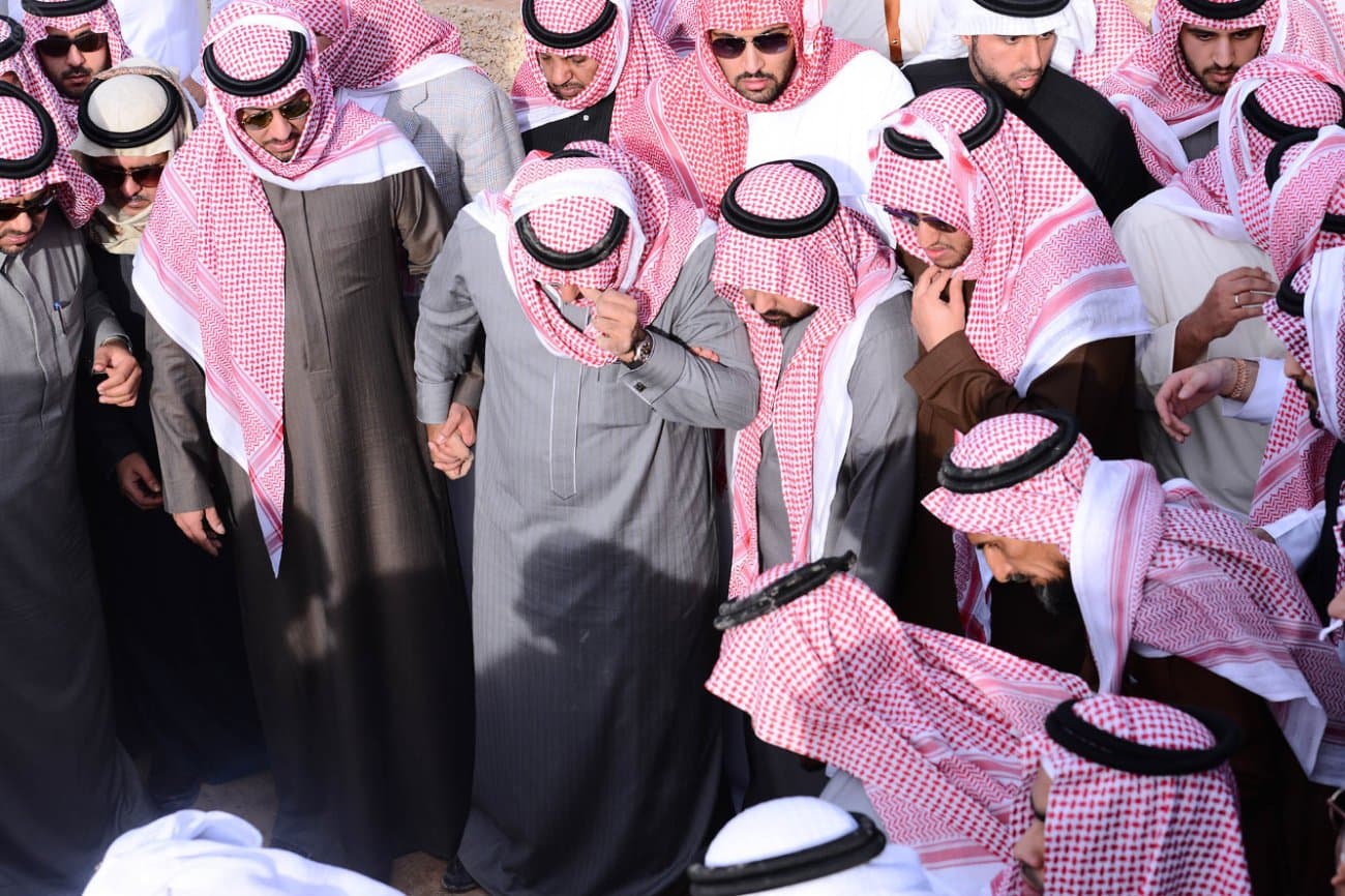 السعودية تواري خادم الحرمين الشريفين الملك عبدالله بن عبد العزيز الثرى في مقبرة العود