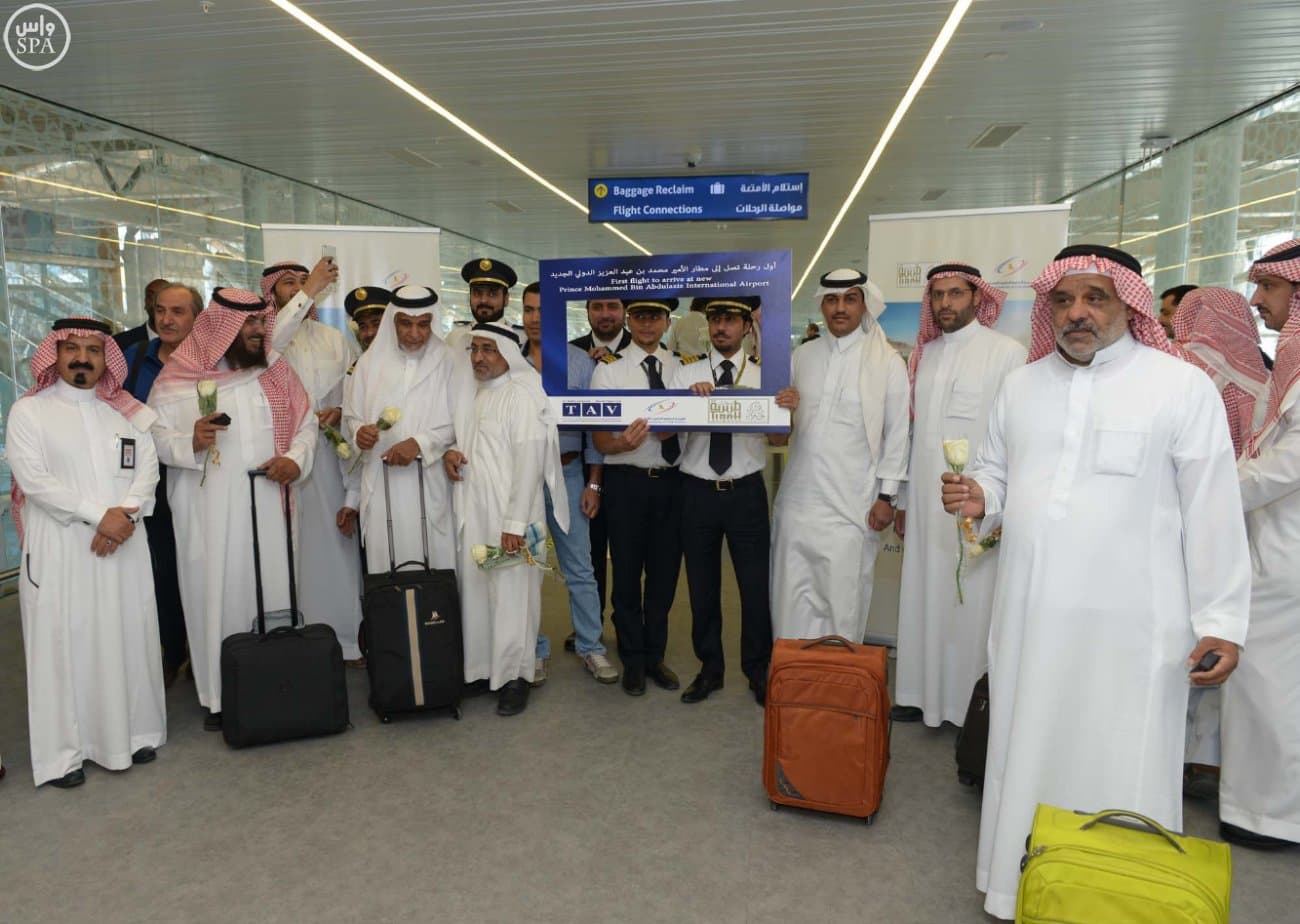 مطار الأمير محمد بن عبدالعزيز الدولي الجديد في المدينة المنورة يدخل اليوم مرحلة التشغيل التجريبي