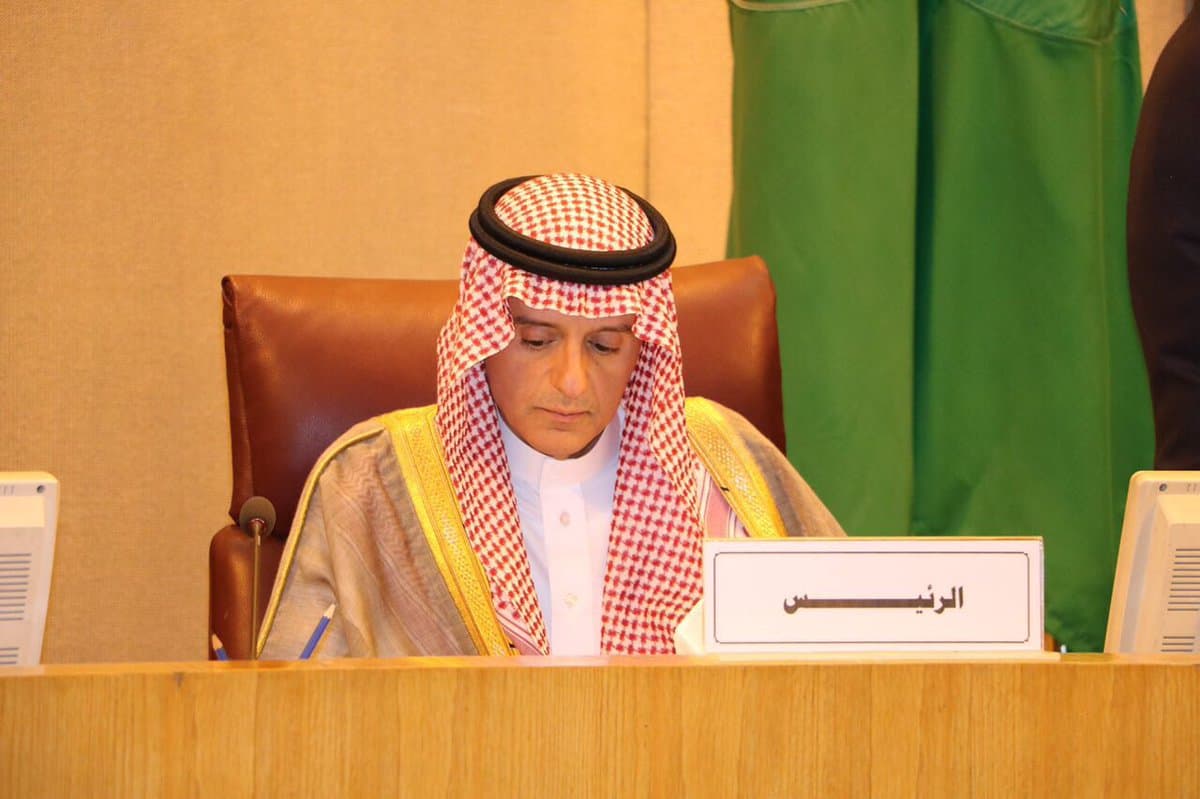 الجبير: القضية الفلسطينية قضية المملكة الأولى ونرفض قرار نقل السفارة الأمريكية للقدس