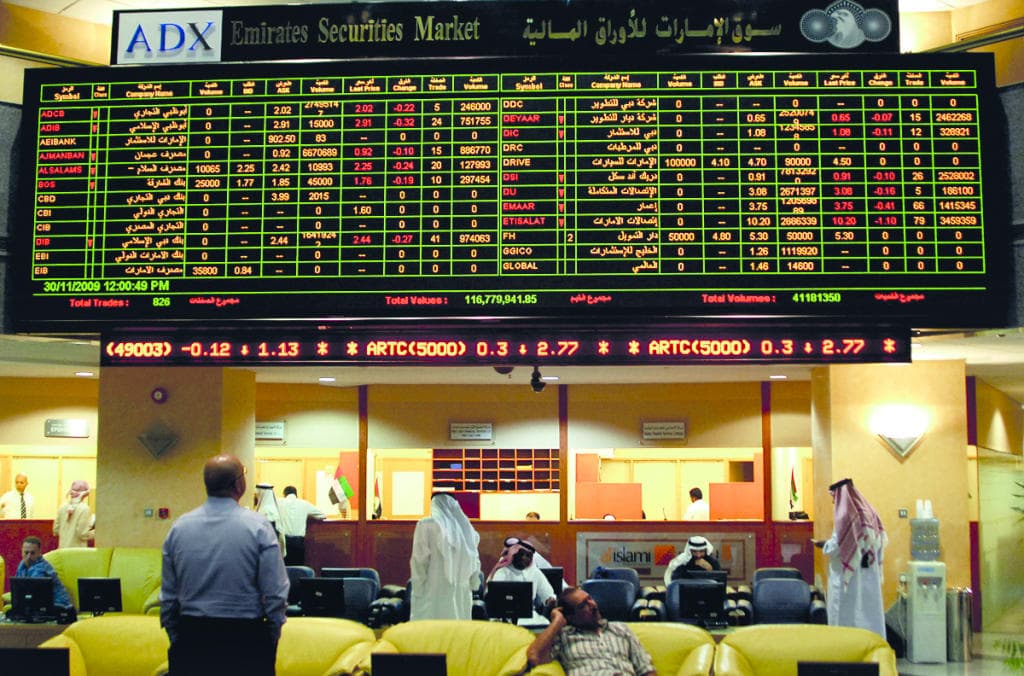 تراجع البورصات الخليجية بفعل ضغوط بيع على الأسهم القيادية وانخفاض النفط