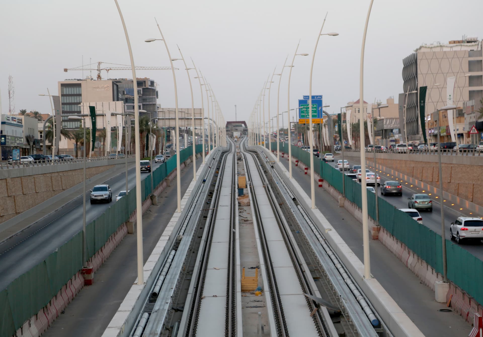 العمل في «مترو الرياض» يسابق الزمن لتشغيله قبل نهاية 2019