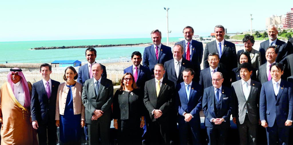 «العشرين» تدعو لإصلاح «منظمة التجارة» وإبقاء الأسواق مفتوحة