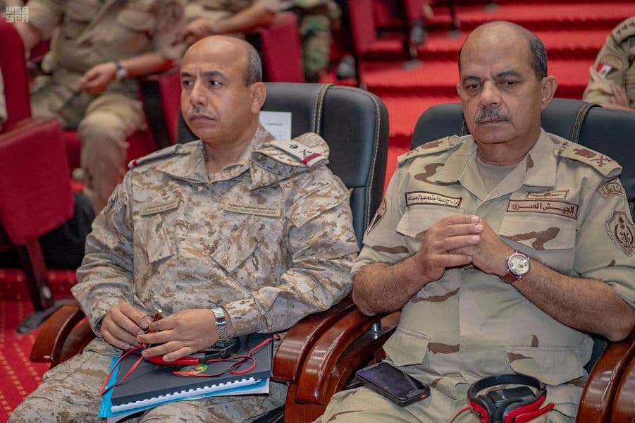 اختتام مناورات تمرين "النجم الساطع 2018" في مصر بمشاركة القوات السعودية