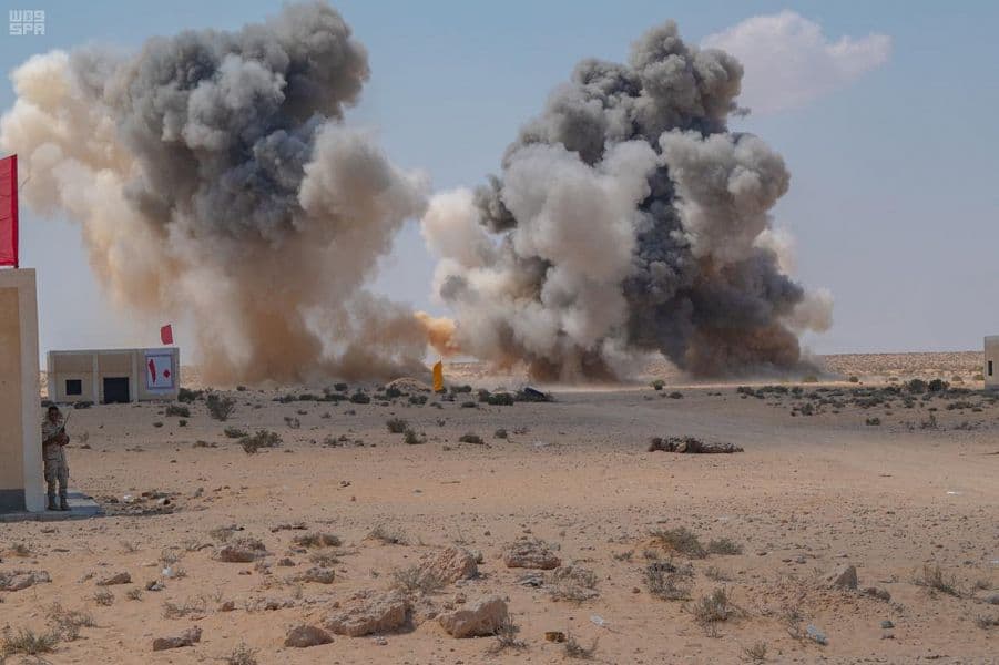 اختتام مناورات تمرين "النجم الساطع 2018" في مصر بمشاركة القوات السعودية