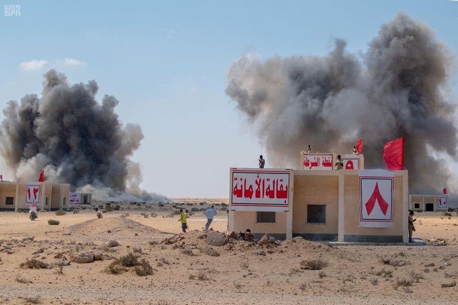 اختتام مناورات تمرين "النجم الساطع 2018" في مصر بمشاركة القوات السعودية