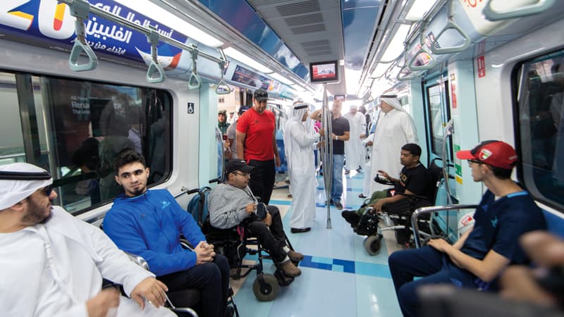 دبي: 20 ألف موظف يتوجهون إلى أعمالهم دون سيارات للحفاظ على البيئة