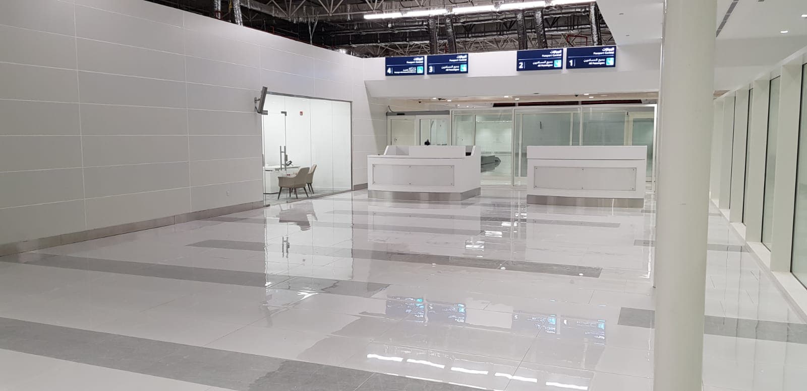 الطيران المدني يعلن افتتاح مطار خليج نيوم