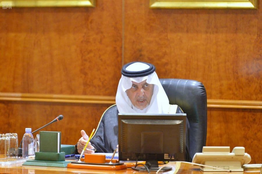 أمير مكة يؤكد ضرورة تضافر الجهود لتوفير أقصى درجات الراحة للحجاج