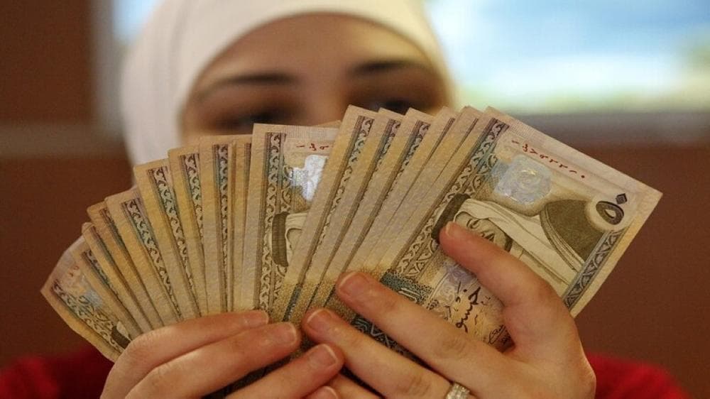 ارتفاع الاحتياطي الأجنبي لدى الأردن 1.4% في الربع الأول