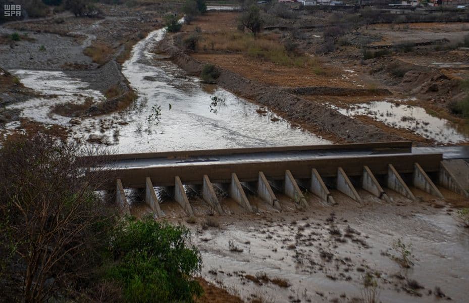 مصحوبة بزخات من البرد .. الأمطار تواصل هطولها على "عسير"