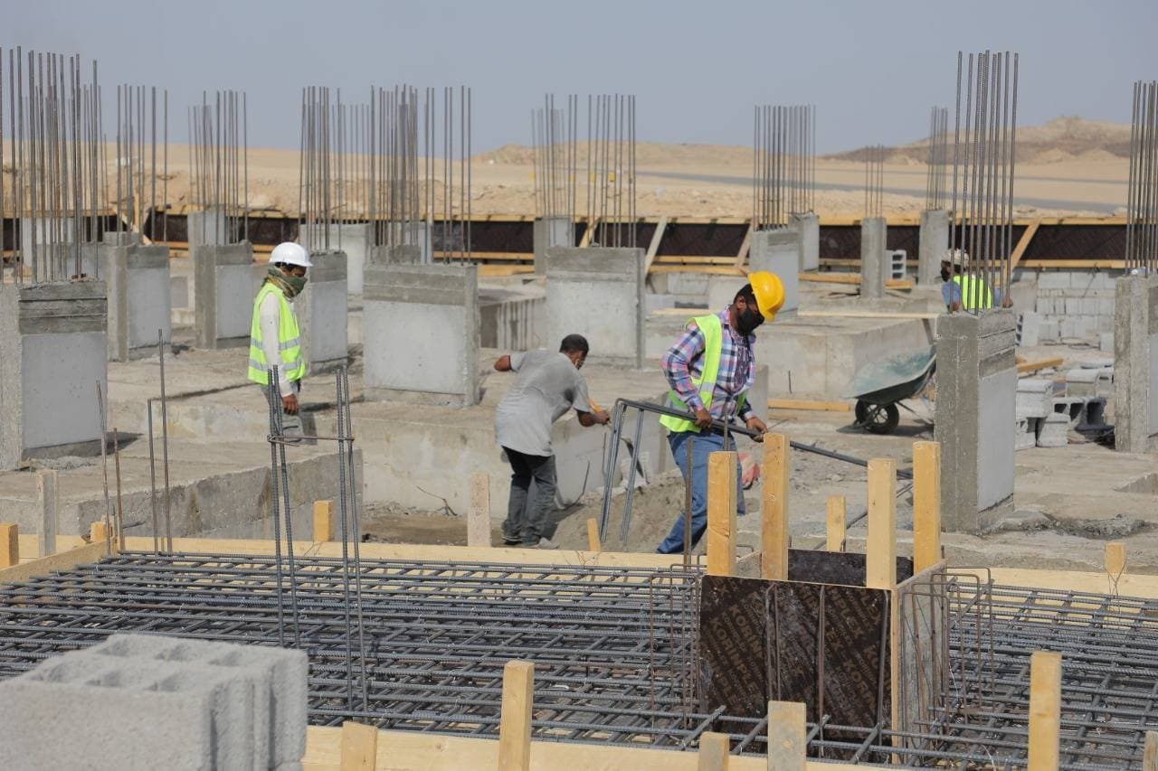 مشاريع "سكني" تشهد تطورا ملحوظا في أعمال الإنشاء.
