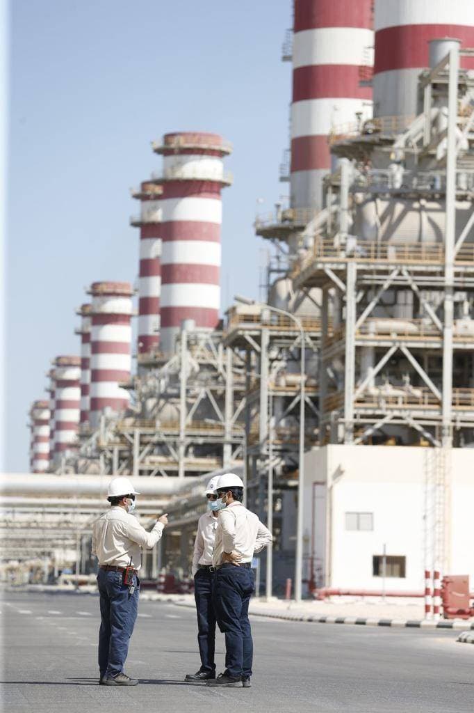 محطة رأس الخير إحدى أكبر محطات تحلية المياه المحلاة عالميا.