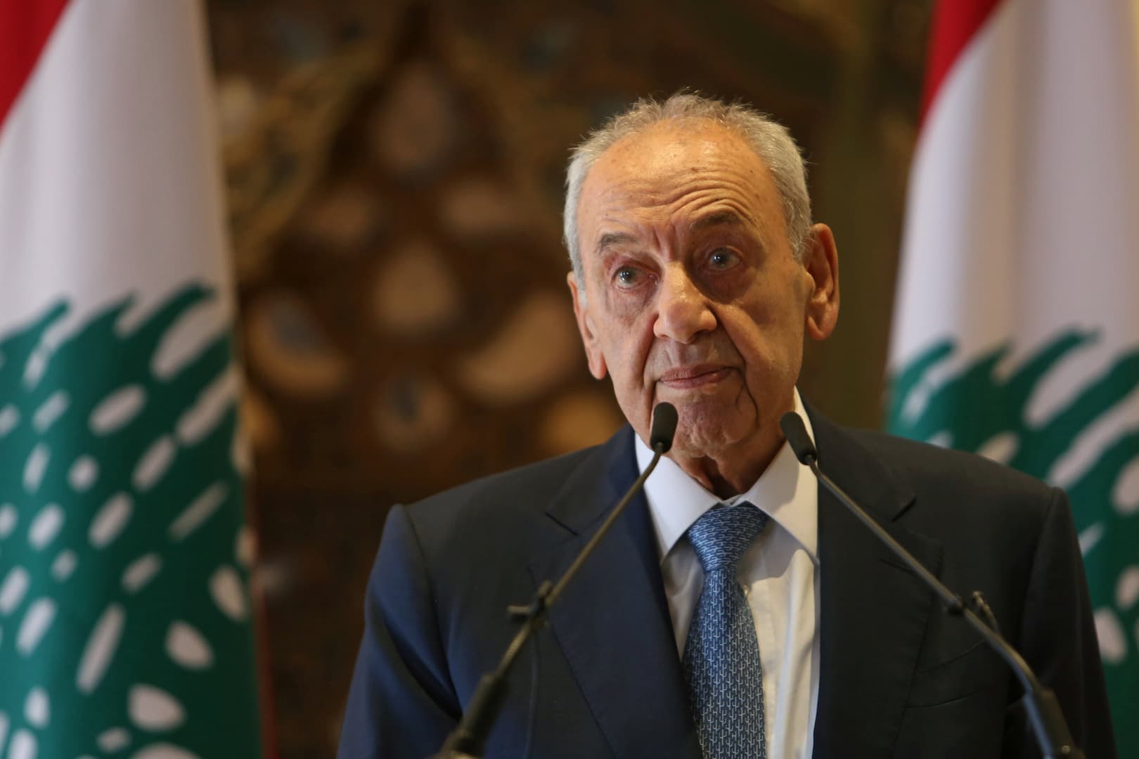 نبيه بري : لبنان ستغرق مثل التايتانيك إذا لم تتألف حكومة