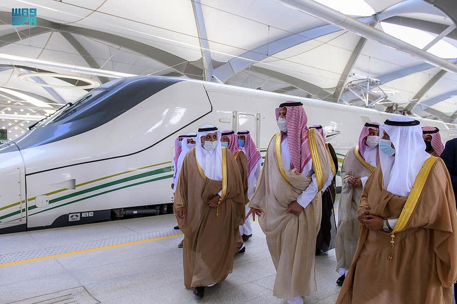 استئناف رحلات قطار الحرمين بعد التوقف أثناء الجائحة