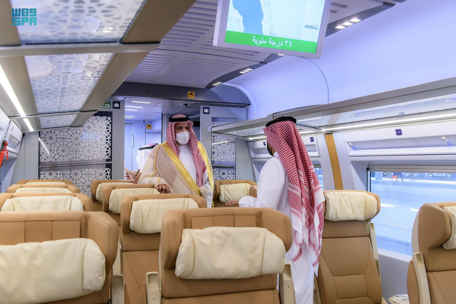 استئناف رحلات قطار الحرمين بعد التوقف أثناء الجائحة
