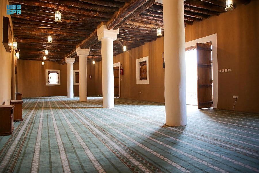مسجد "الرحيبيين" بدومة الجندل يروي قصة 150 عاما مضت
