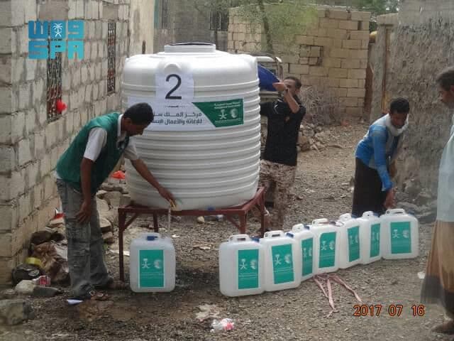 مركز الملك سلمان للإغاثة: تنفيذ 65 مشروع في 14 دولة لقطاع المياه بـ 243 مليون دولار أمريكي