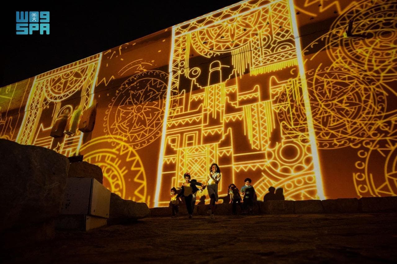اختتام عروض الأعمال الفنية الخارجية في نور الرياض