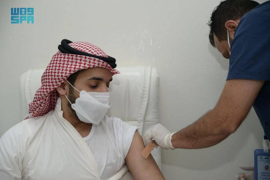 استمرار الحملة الوطنية للتطعيم في مختلف المناطق. "واس"