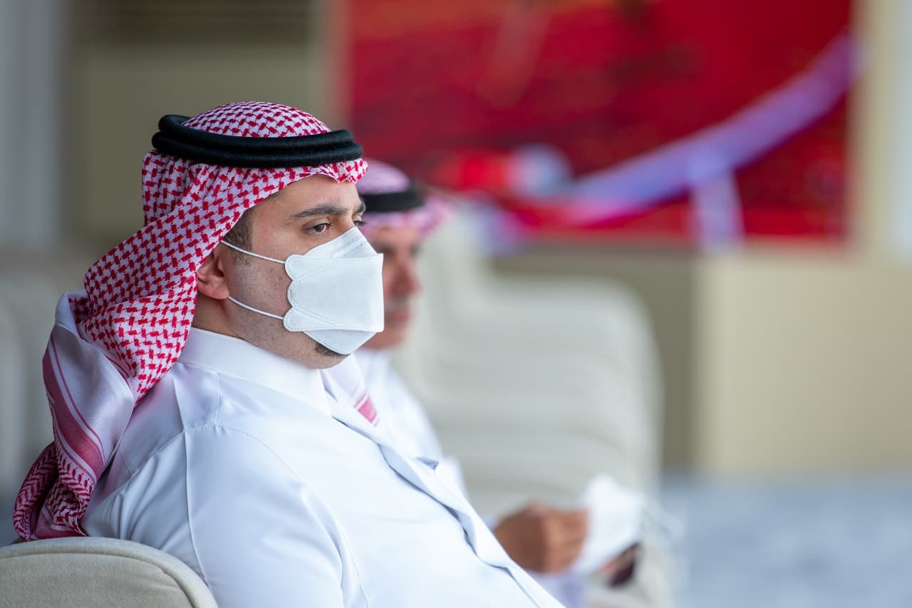 الهجن السعودية تخطف الأضواء في أول رموز مهرجان ولي العهد للهجن