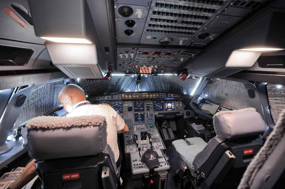 شركات الطيران بدأت تتطلع إلى البعيد والاستعداد إلى ما بعد الأزمة."الفرنسية"