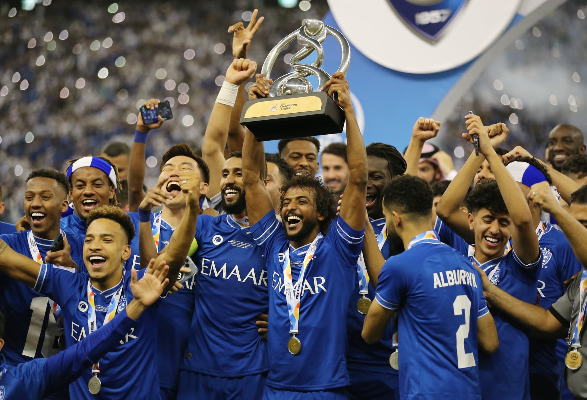 السعودية تتصدر تصنيف الأندية الآسيوية بـ 100 نقطة