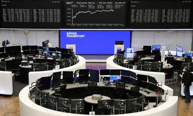 أسهم أوروبا ترتفع وسط قلق بشأن أوكرانيا