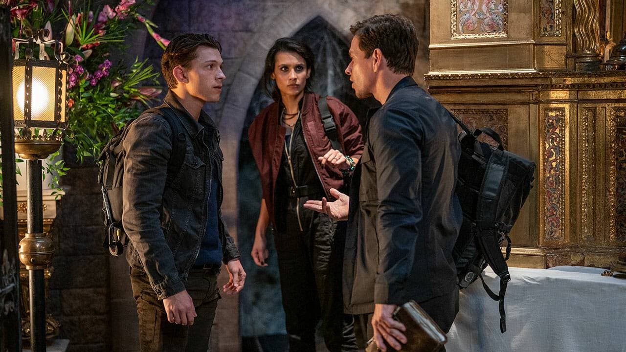 مشهد من العمل.