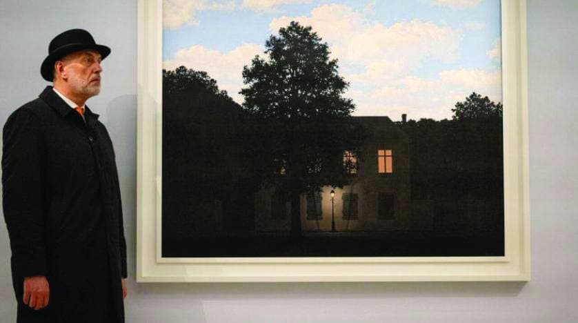 بيعت لوحة «مبدأ اللذة» لماجريت بـ26,8 مليون دولار في 2018.