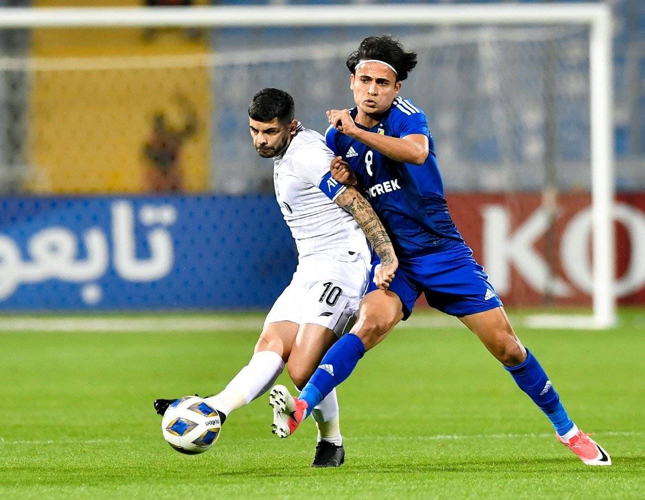 بانيجا خلال لقاء الشباب والقوة الجوية.