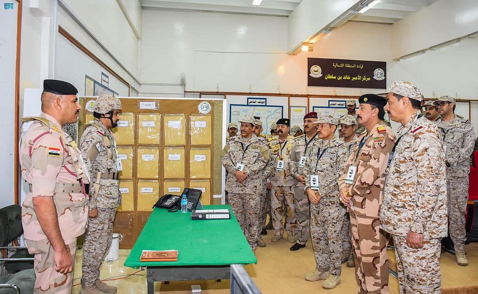 اختتام مناورات التمرين العسكري السعودي العراقي "الأشقاء العرب 1" في المنطقة الشمالية