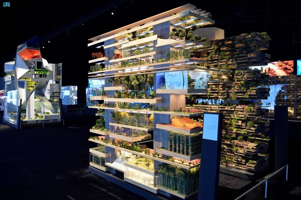 يبلغ عرض "ذا لاين" 200 متر، وتمتد لــــ170 كيلومترا."واس"