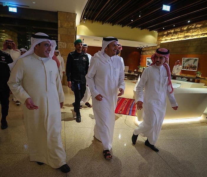 وزير الخارجية يستقبل في الدرعية نظرائه في الخليج ودول آسيا الوسطى