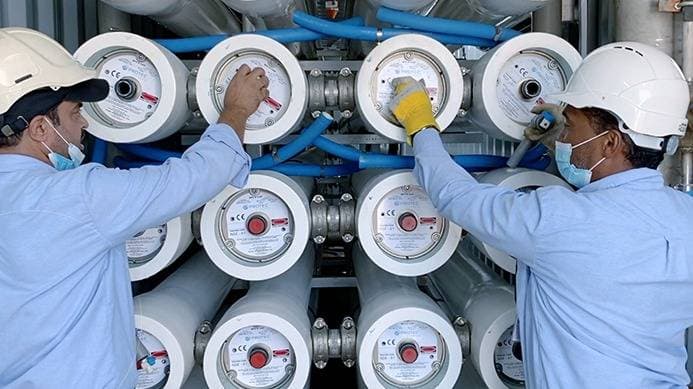 ارتفع معدل استمرارية ضخ مياه الشرب بنسبة 96 في المائة منذ 2016.