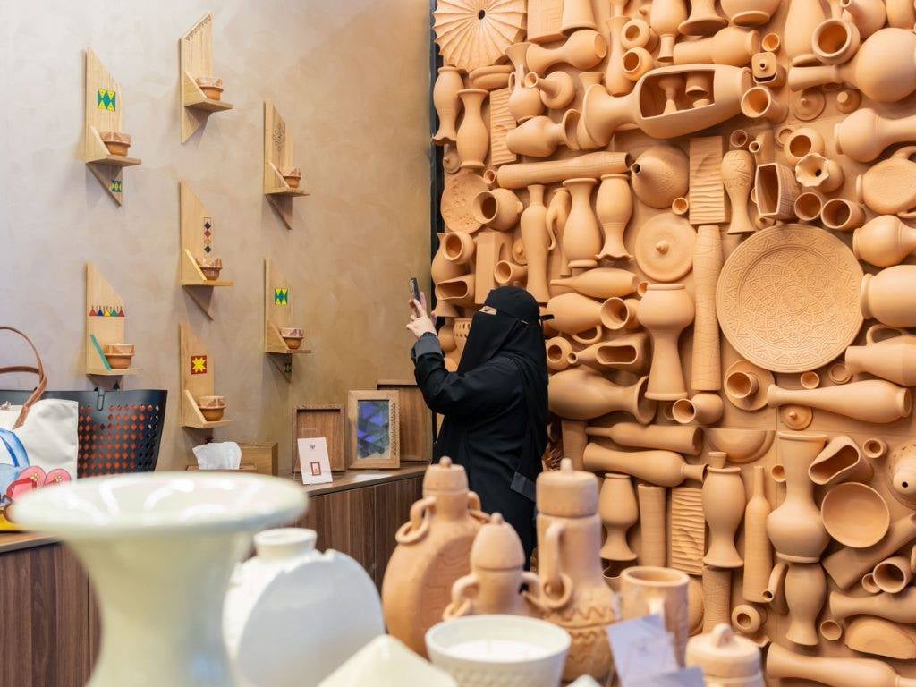 «هاوي» تختتم مشاركتها في الأسبوع السعودي الدولي للحرف اليدوية