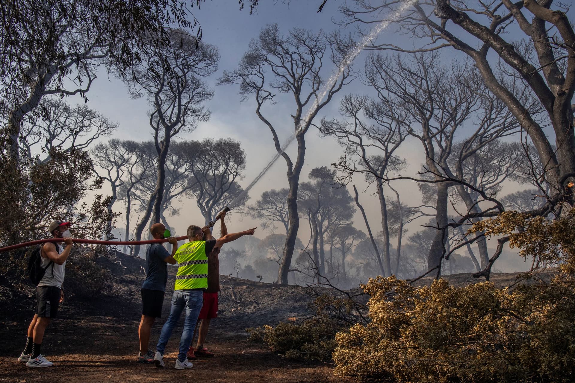 إسبانيا في حالة إنذار من الحرائق بسبب موجة الحر