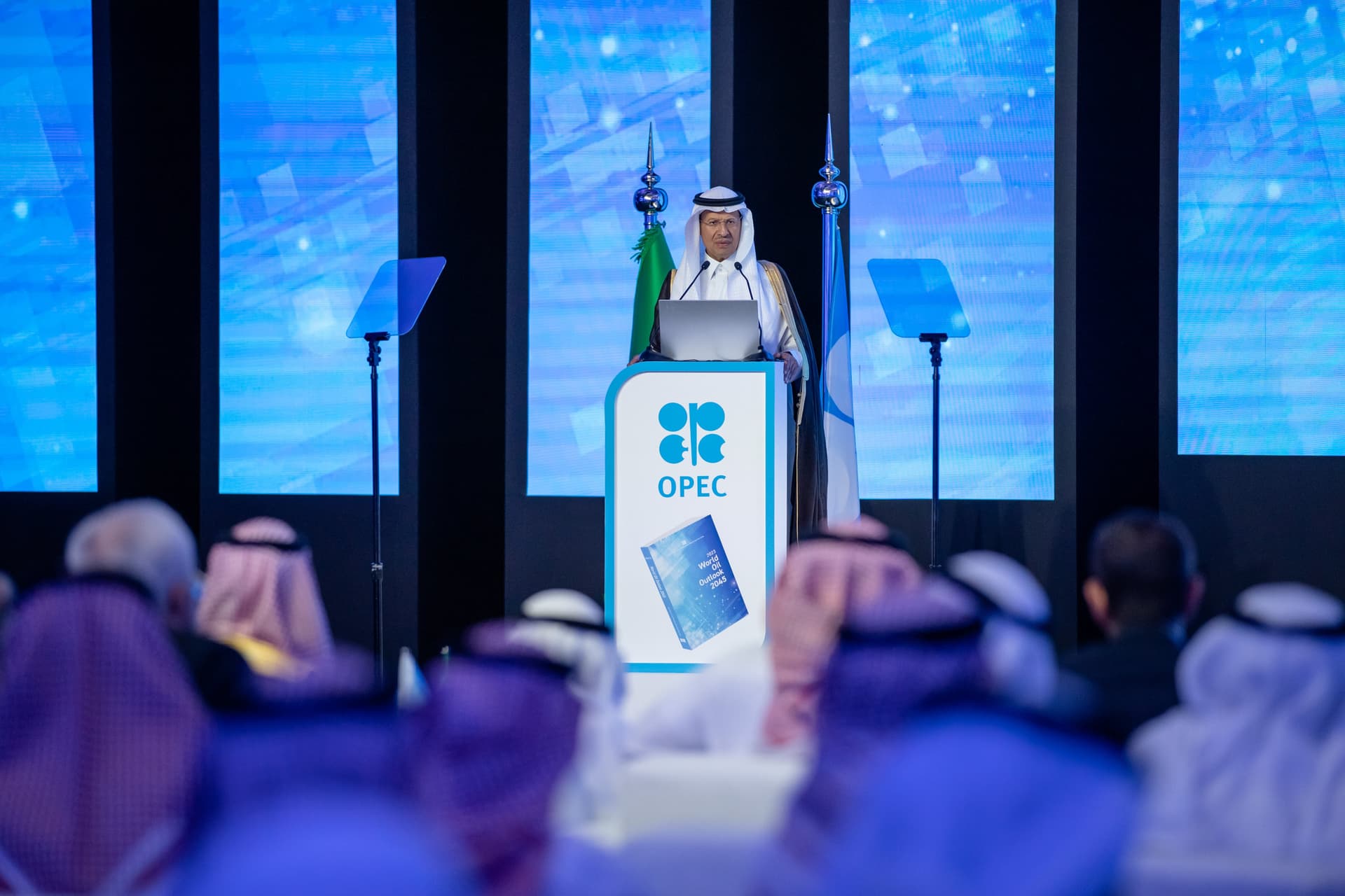 وزير الطاقة: السعودية وجميع أعضاء أوبك يتقاسمون تكلفة براميل النفط بشكل متساو