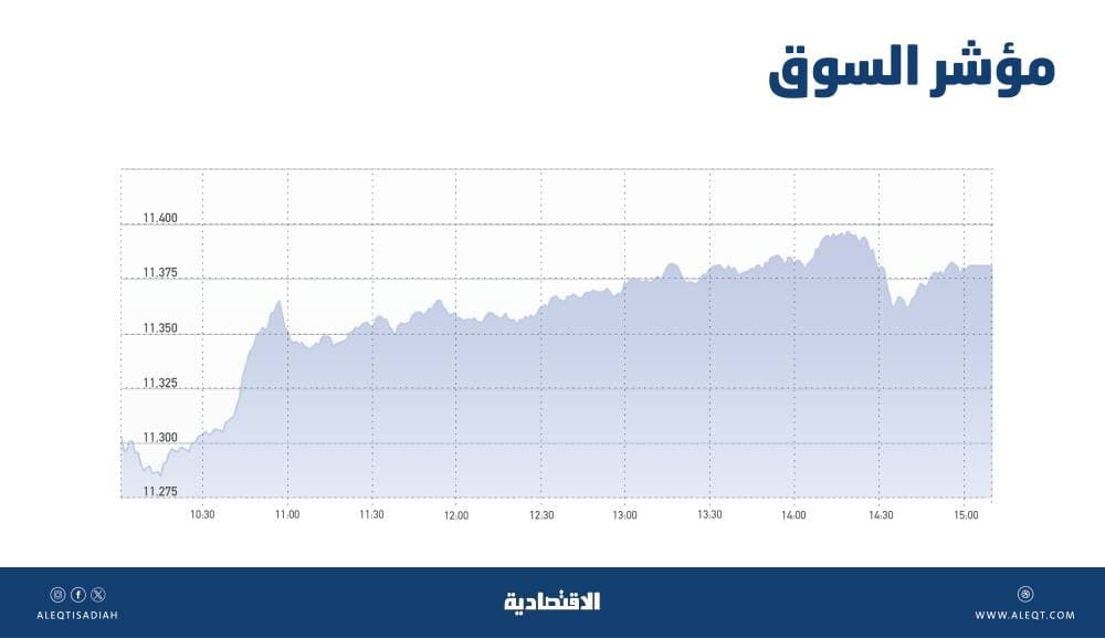 الأسهم السعودية تعزز مكاسبها بدعم «القيادية».. السوق أكثر حساسية مع مكرر ربحية 24 مرة