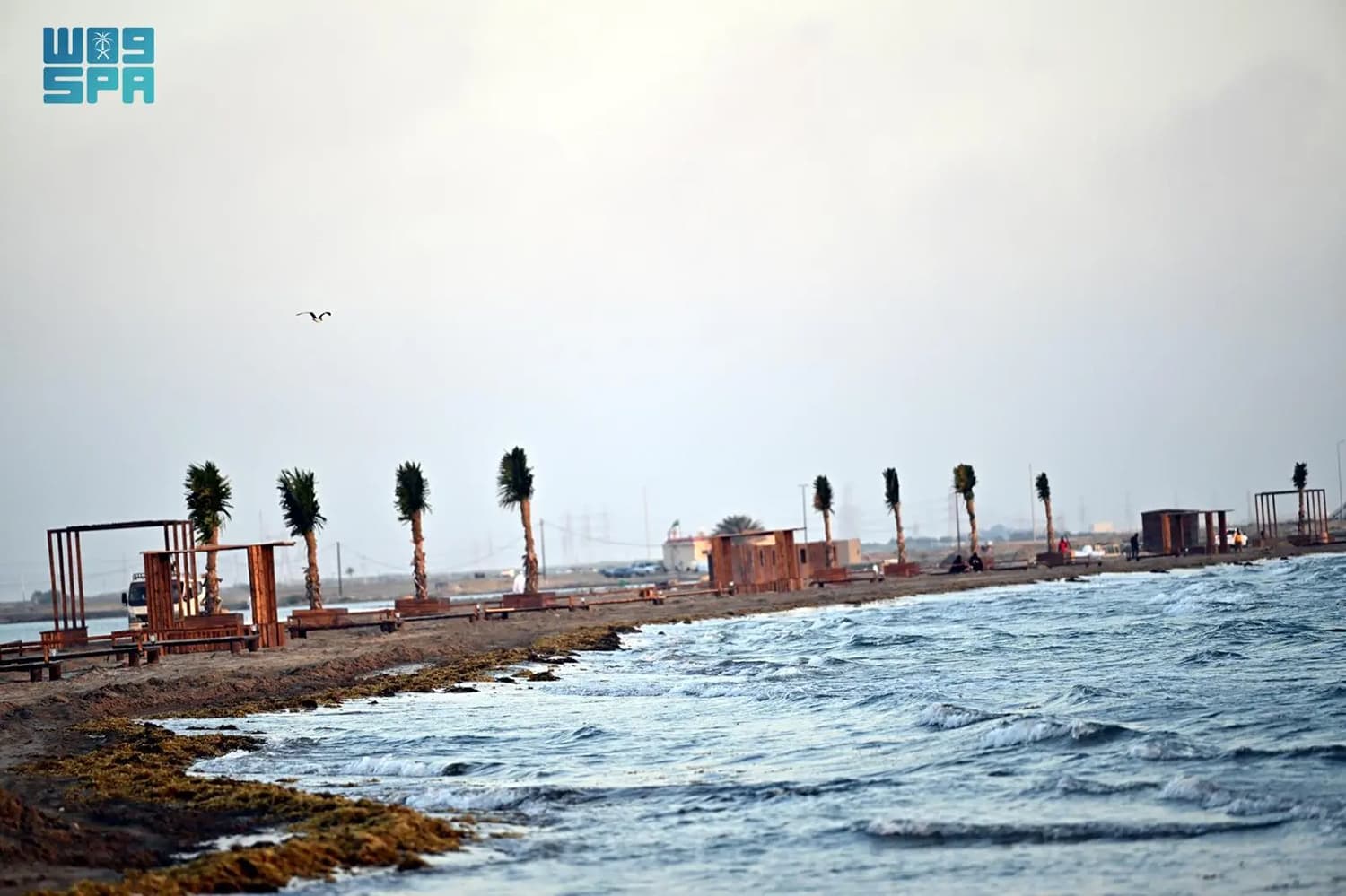 واجهة مركز الشقيق البحرية تتهيأ لاستقبال الزوار