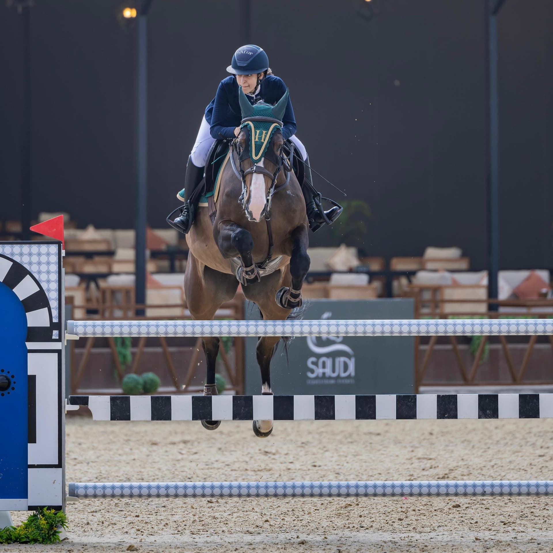 القحطاني: أنا فارسة أتحدى نفسي والآخرين