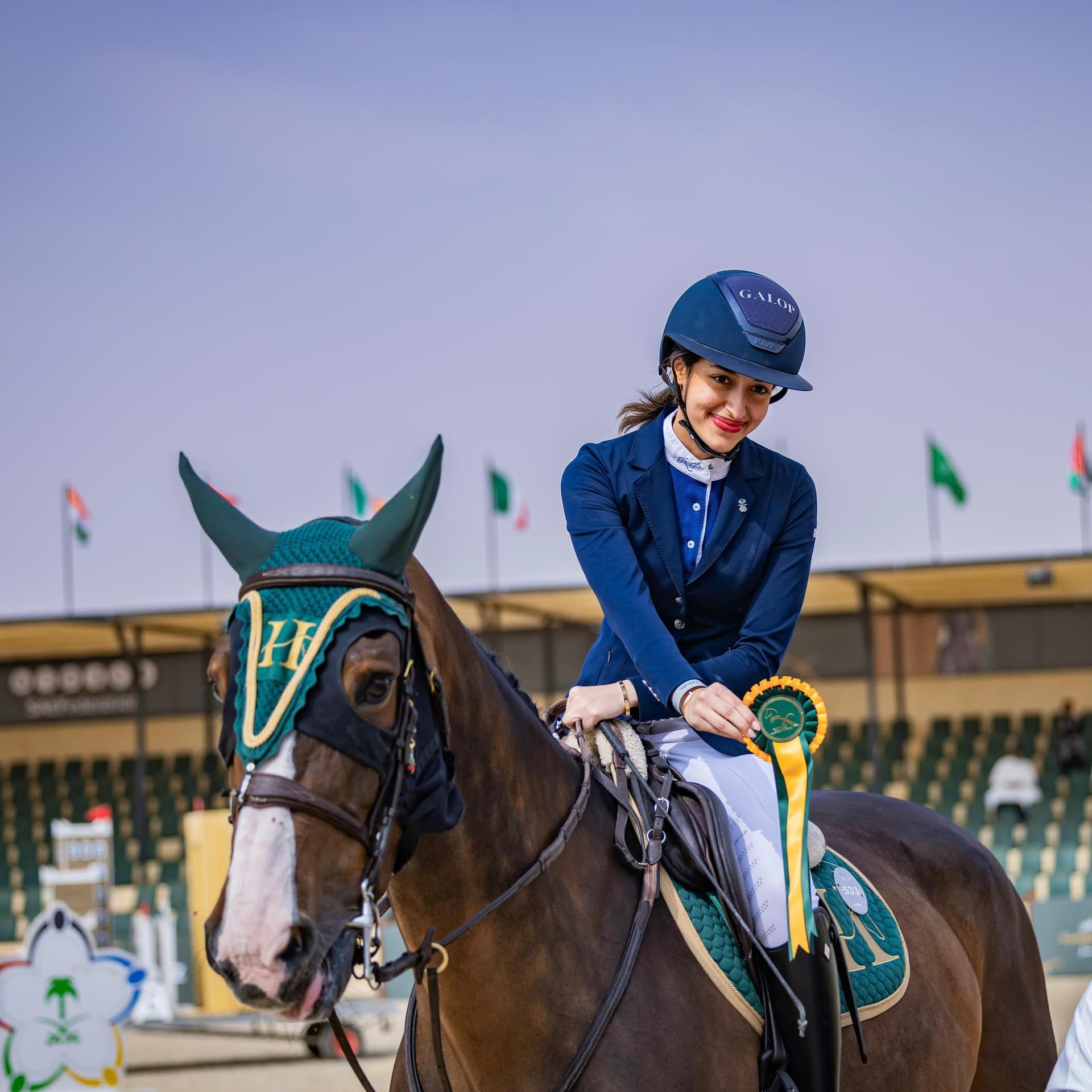 القحطاني: أنا فارسة أتحدى نفسي والآخرين