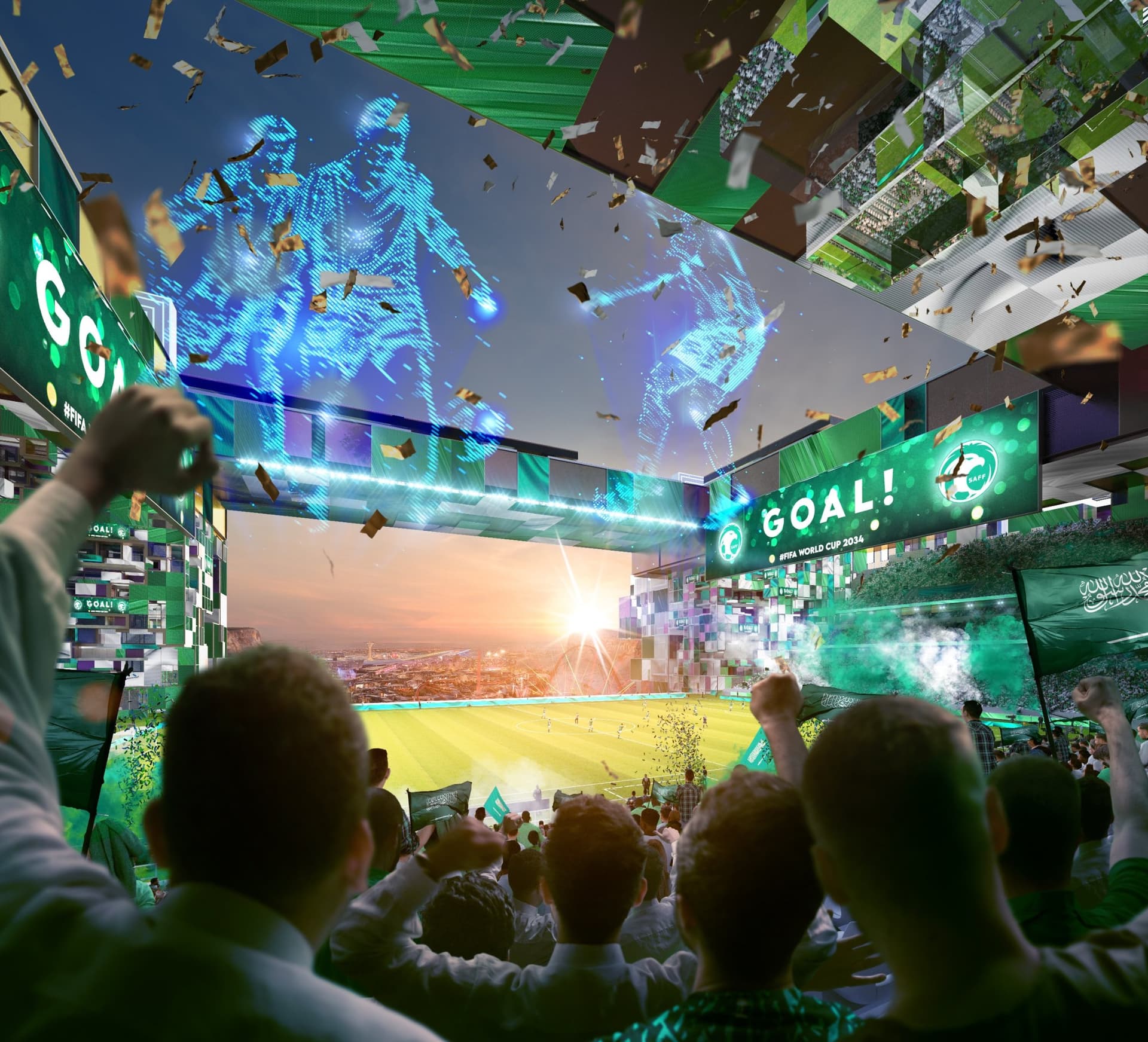 استاد محمد بن سلمان في القدية .. تصميم مبتكر وغير مسبوق