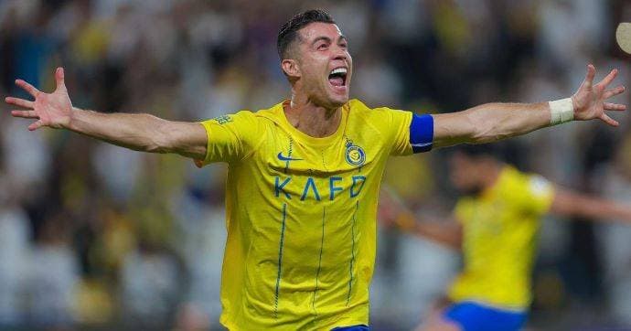 رونالدو أصبح الهداف التاريخي لدوري روشن السعودي خلال موسم واحد بـ 35 هدفا. (دوري روشن)