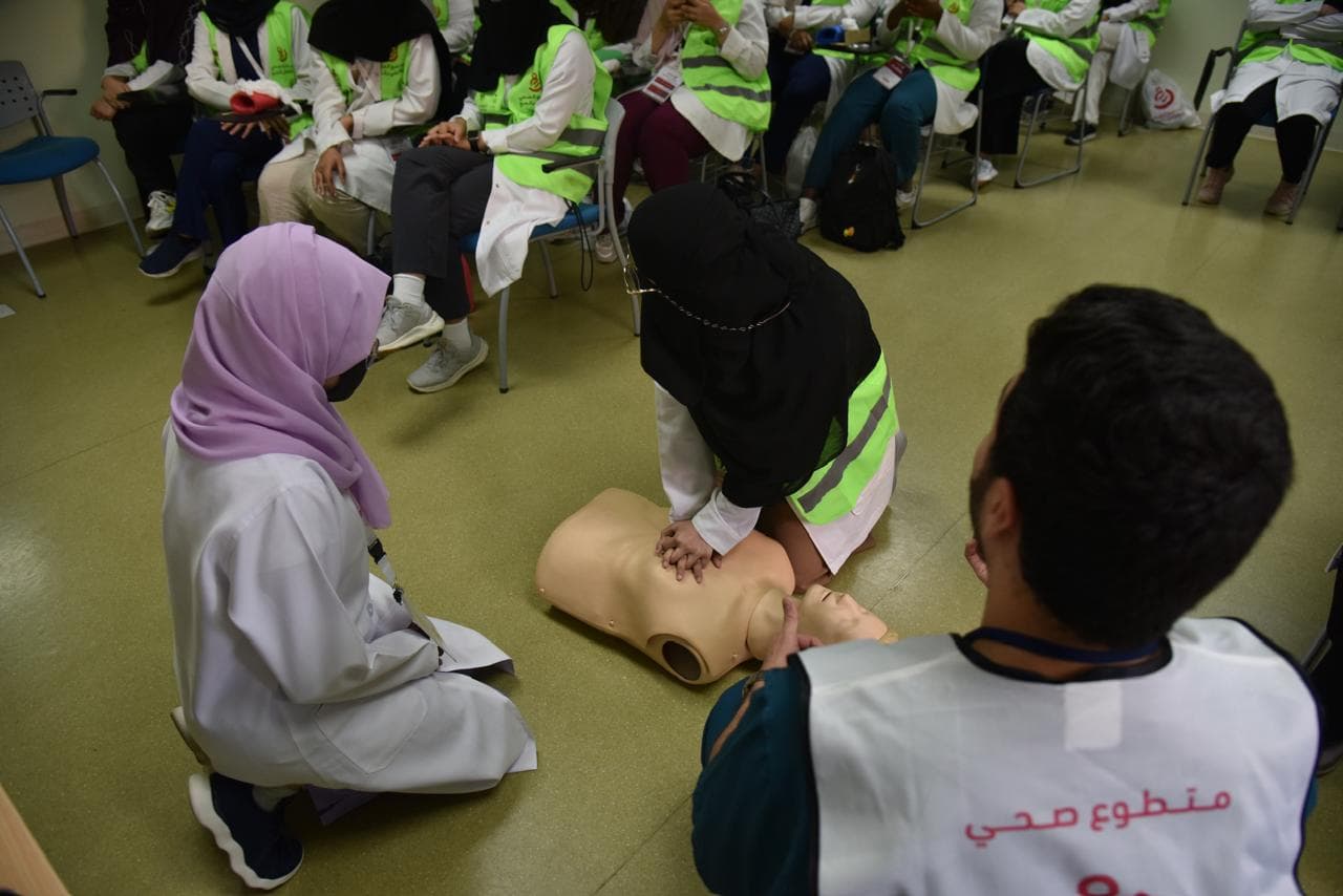 9350 ساعة تدريب تجهز 550 متطوع لخدمة ضيوف الرحمن