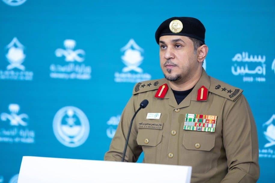 طلال الشلهوب المتحدث الأمني لوزارة الداخلية السعودية. "واس"