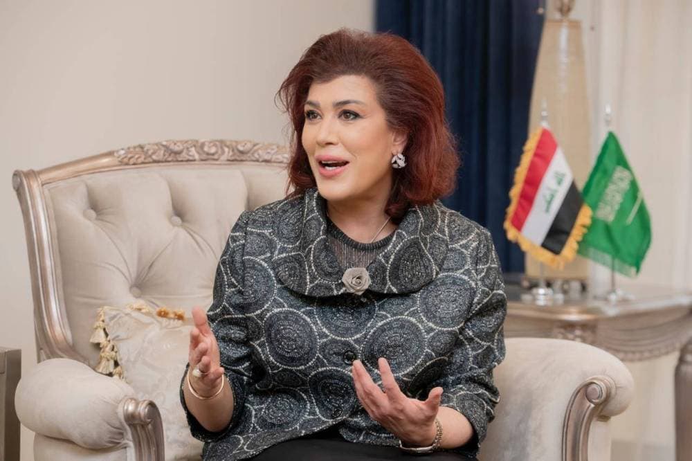 صفية طالب السهيل سفيرة العراق لدى السعودية