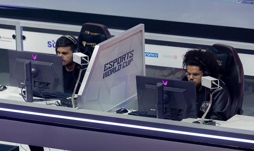 جانب من منافسات كأس العالم للرياضات الإلكترونية. (وزارة الرياضة)